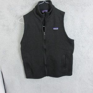 Mens Black Patagonia Vest (Fits like a medium).